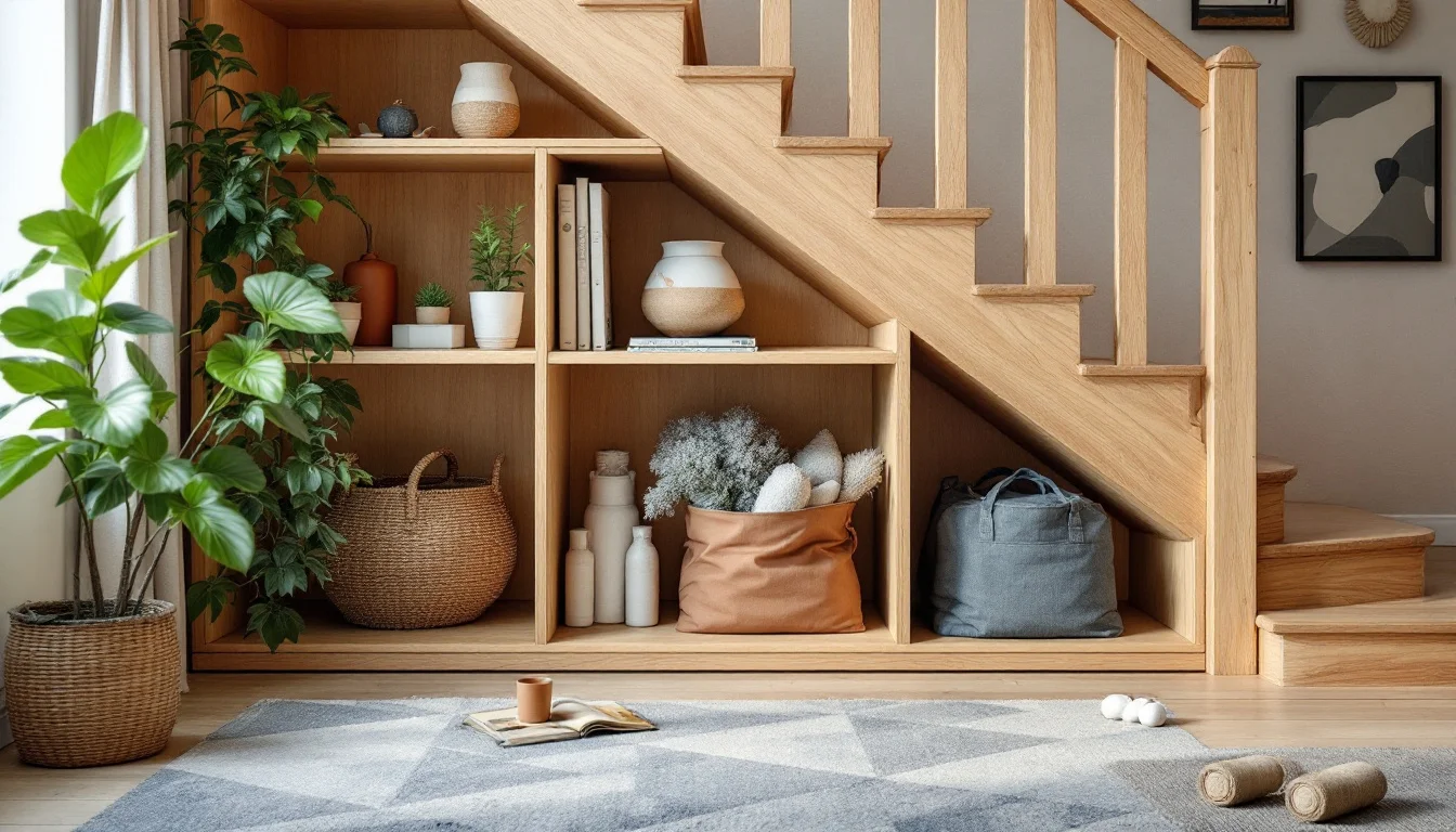 Optimiser le Rangement Sous Escalier