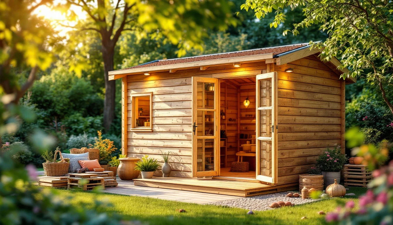 Tuinhuis in België: een eenvoudige DIY