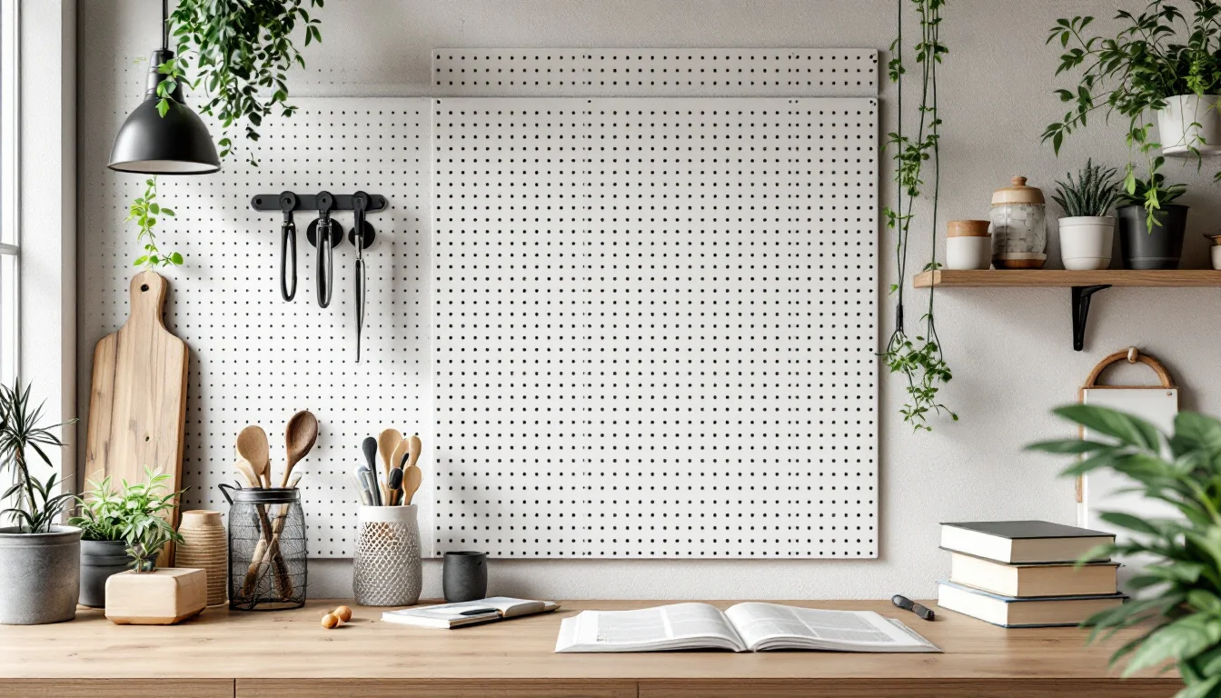 DIY interieurdesign: Zelf een pegboard maken